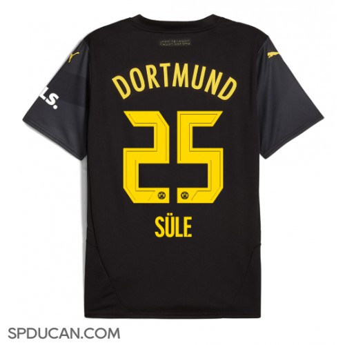 Muški Nogometni Dres Borussia Dortmund Niklas Sule #25 Gostujuci 2024-25 Kratak Rukav